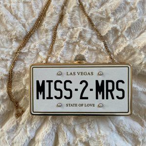 ALDO MISS 2 MRS clutch handbag